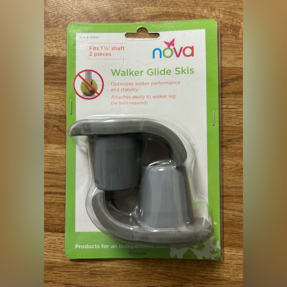Nova walker assistance glides skis (2)